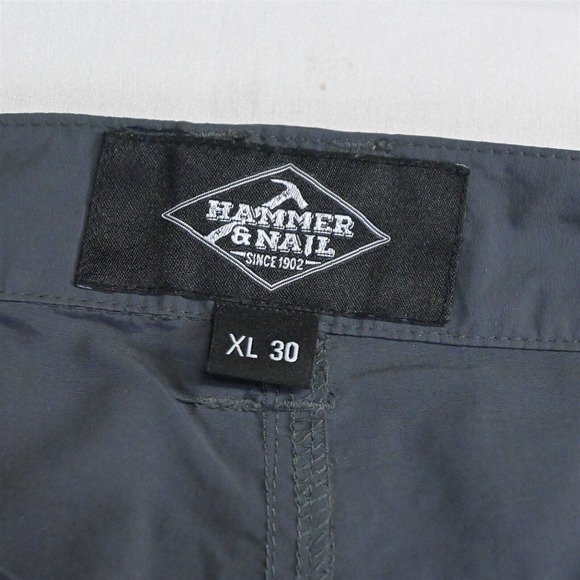 Hammer & Nail XL x‎ 10" Dark Gray Outdoor Cargo Shorts - Picture 3 of 5
